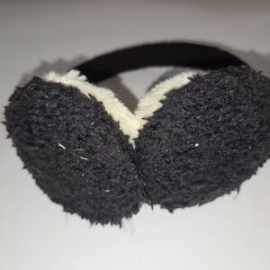 From the Makers of UGG EARMUFFS, FAUX Cream FUR & Black BAND & COVER.